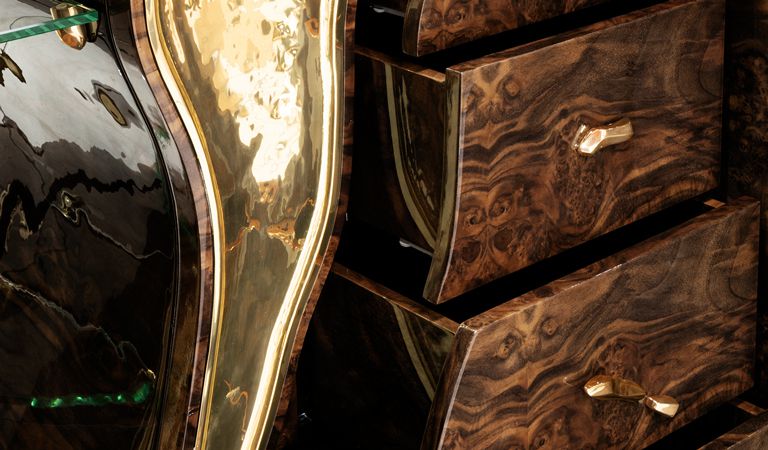 0-314 Кабинет Лапиа из орехового дерева Boca Do Lobo  - Вид №37