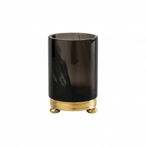FS11C-611 FS11C-611 Tumbler ДОЛБОЙ ОБСИДИАН Cristal & Bronze OBSIDIENNE CISELÉ