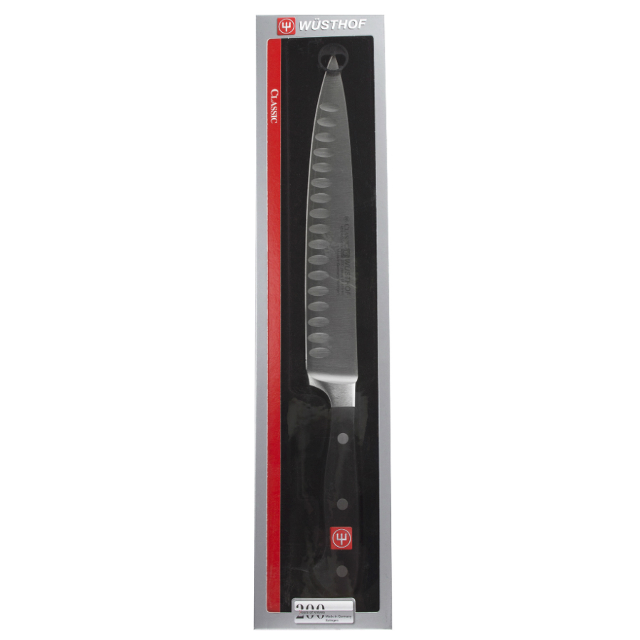 Нож кухонный для резки мяса Classic с углублением на кромке, 20 см WUESTHOF W452420 - Вид №4