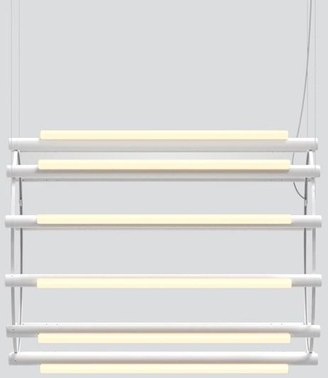 ANDlight Подвесной светильник из алюминия и акрила Pipeline Pip-cha-6 - Вид №1