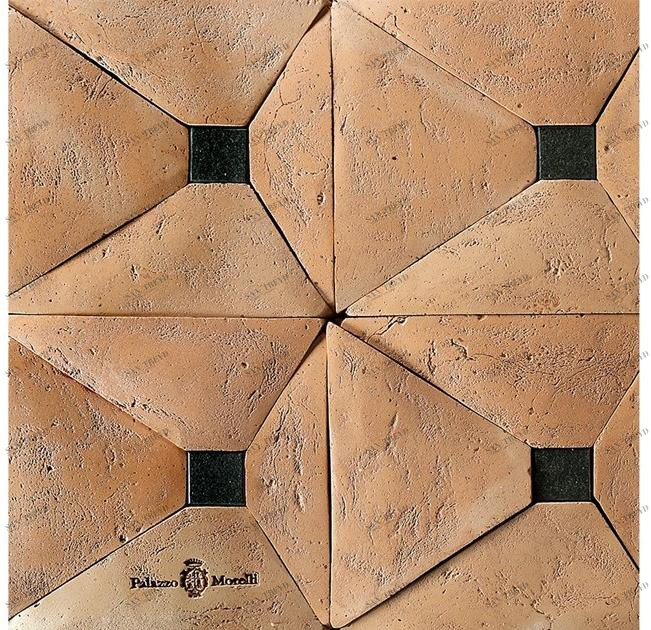 Palazzo Morelli Пол / стена из терракоты и черного гранита Terracotta e smalti sun-id-1479681