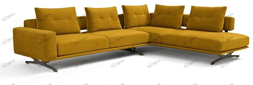 Max Divani Угловой диван в ткани sun-id-1380823