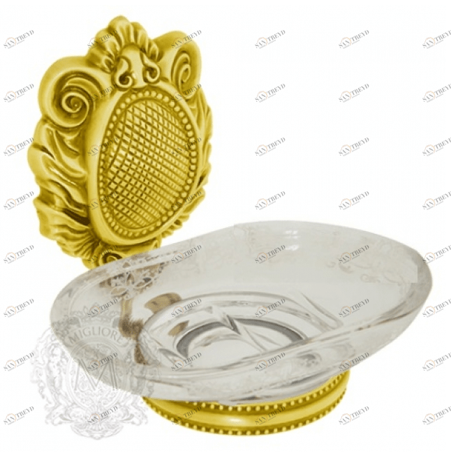 Мыльница MIGLIORE Cleopatra ML.CLE-60.701.DO золото 