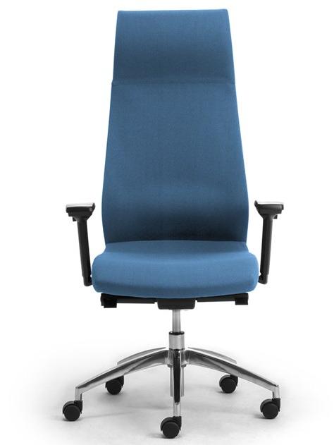 Leyform Поворотный офисный стул из ткани с подлокотниками  80012  - Вид №3