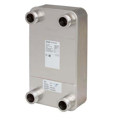 Danfoss Паяный пластинчатый теплообменник серии XB52M-2 XB52M-2-70/70PN25 Паяный ТО G2 004H4550 