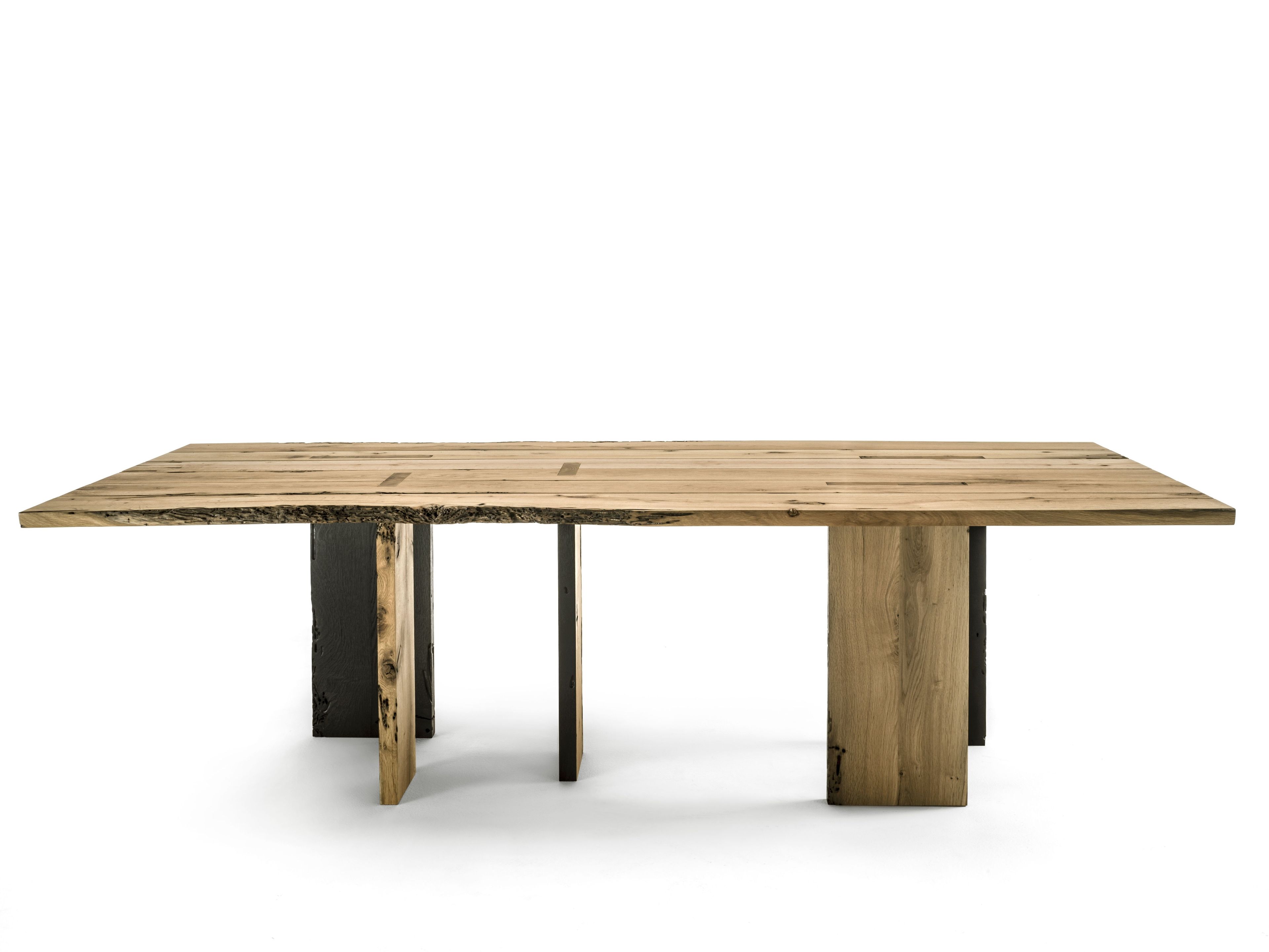 Прямоугольный стол из брикколы Riva 1920 Fire ARCH-00074550