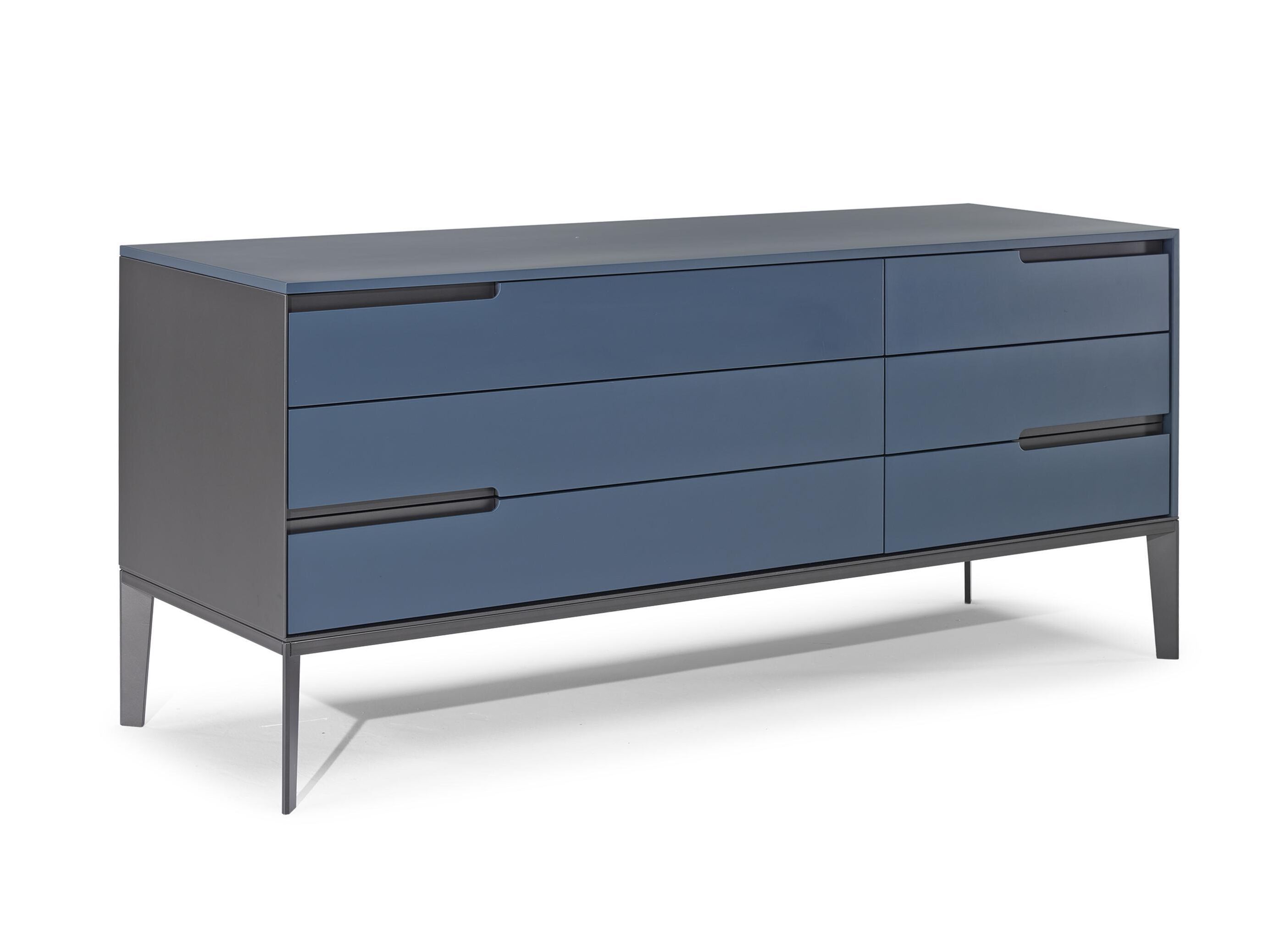 Лакированный деревянный комод со встроенными ручками Natuzzi Italia Mondrian ARCH-00025375