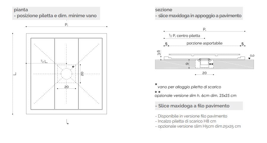 Прямоугольный поддон для душа Corian® Acquapazza Corian ® elements ARCH-00044593 - Вид №2