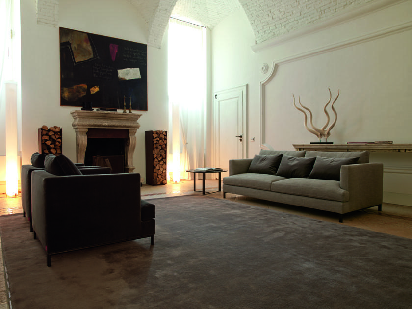 Verzelloni Секционный диван со съемным чехлом из ткани Hampton memory sun-id-1450881 - Вид №5