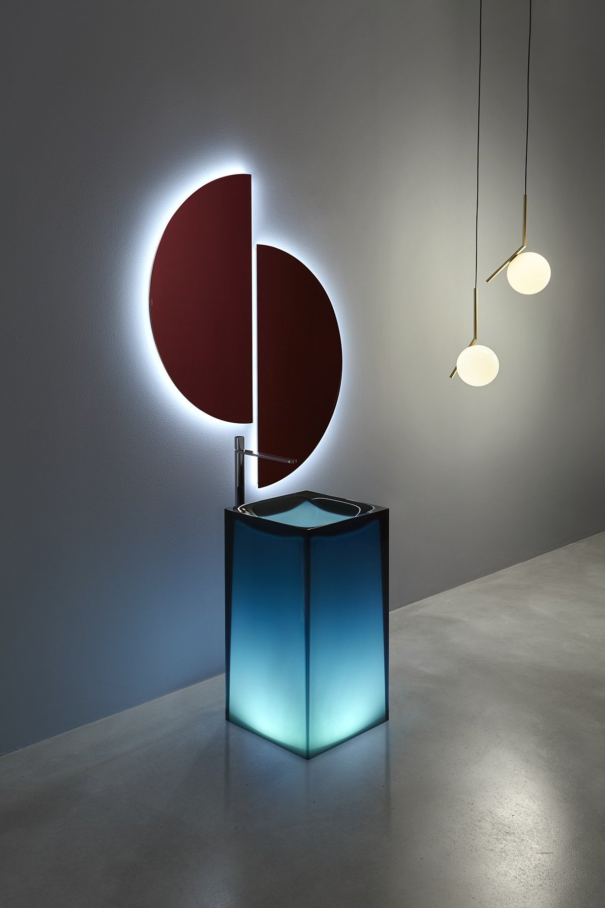 ASTRO E AURA Напольная раковина стоящая прямоугольная Antoniolupi  - Вид №42