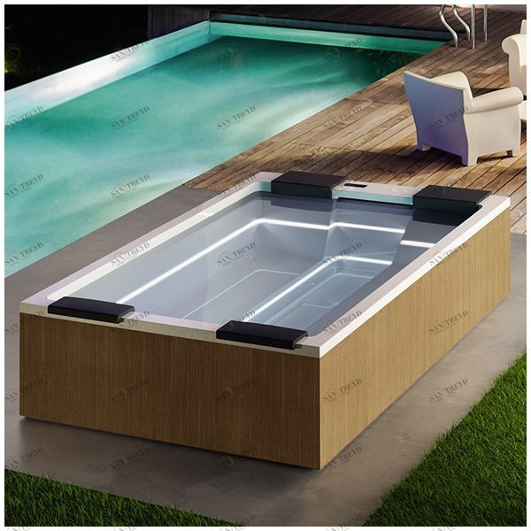 Бассейн Gruppo Treesse Maya Plus-V232I-PL прямоугольный встроенный белый PLUSV232IPL