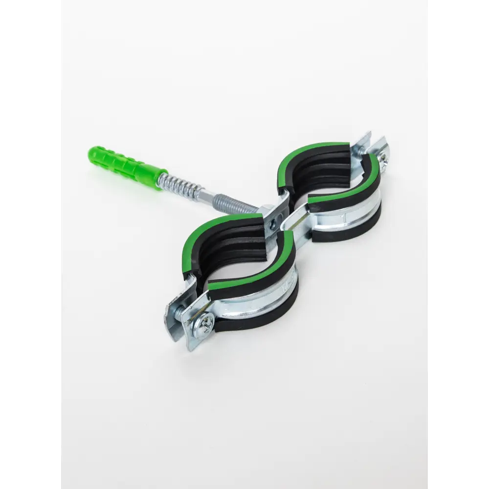 Хомут сантехнический Mayer 1" 32-35 мм со шпилькой 8x80и дюбелем гайка M8 STLM-2105955