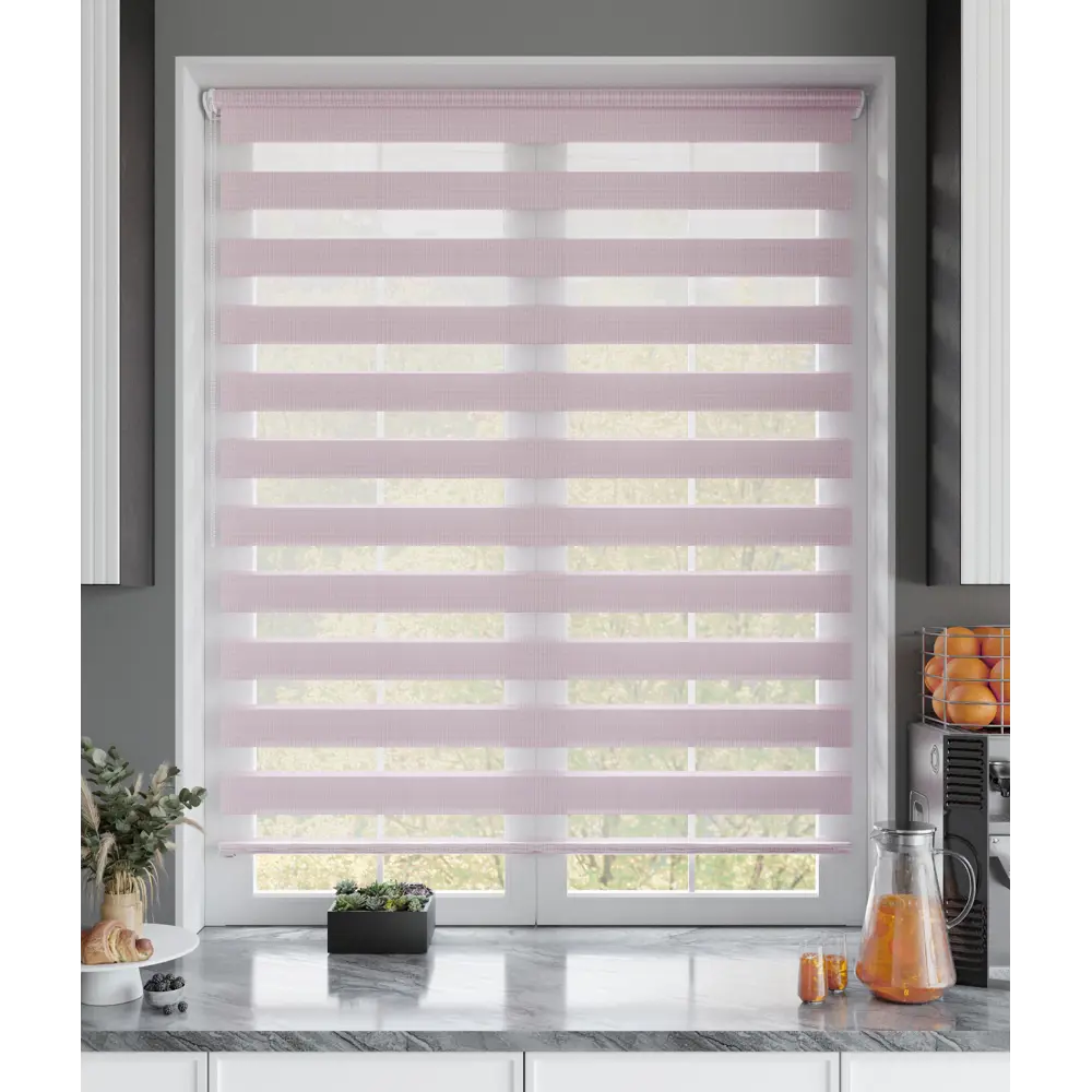 Рулонная штора день-ночь MIAMOZA Петер 80×160 см сиреневая 89411366 STLM-1564413 - Вид №8
