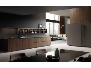 Линейная секционная кухня