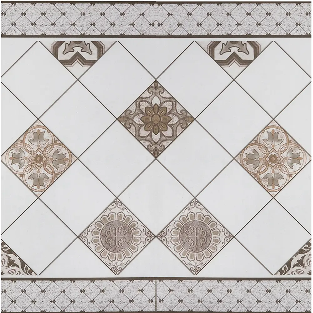 Самоклеящиеся панели LAKO DECOR Дамаск для стен и пола 87289083