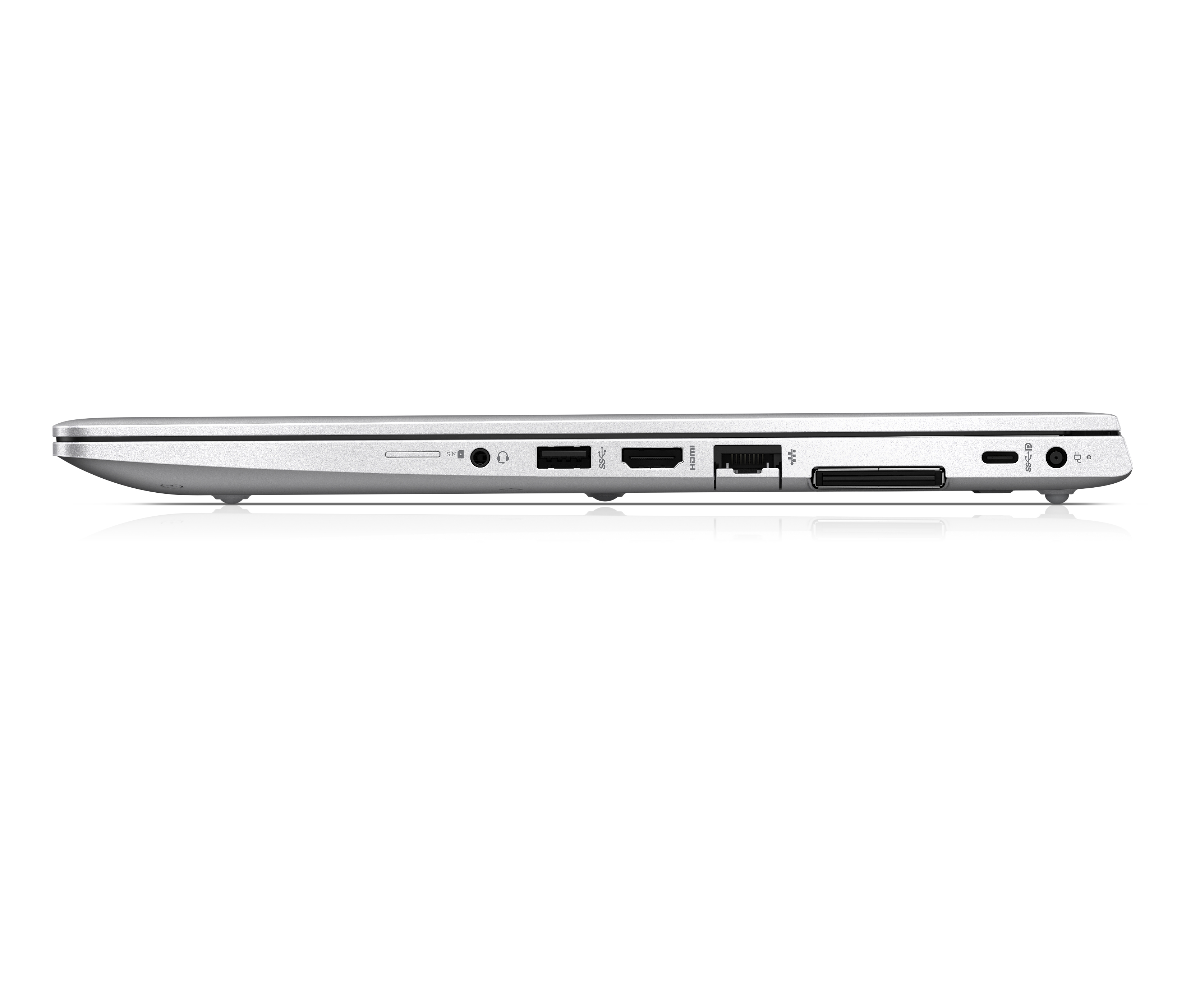 3UP43EA#ACB elitebook 755 g5 15.6"(1920x1080)/amd ryzen 7 pro 2700u(2.2ghz)/8192mb/512ssdgb/nodvd/int:amd vega/56whr/war 3y/1.86kg/silver/w10pro + ir cam HP Santreyd  - Вид №5