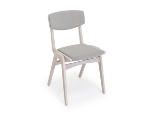 Стул из бука с мягким сиденьем