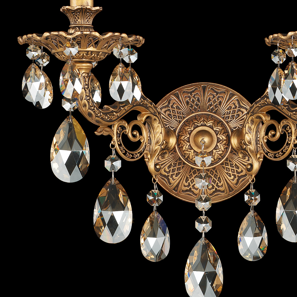 Бра 5642-27 S от Schonbek SCHONBEK СВЕЧА 245358 Прозрачный;золото  - Вид №1