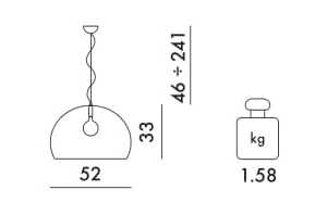 ПММА светодиодный подвесной светильник Kartell Fl/y ARCH-00129573 - Вид №102