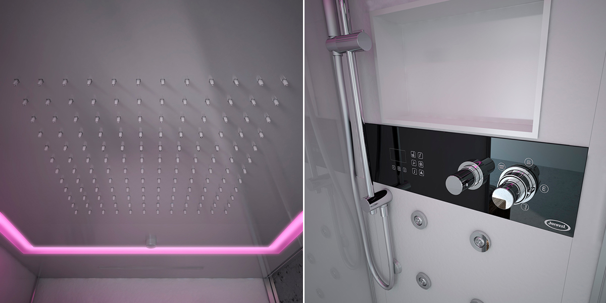 Душевая кабина Frame 120 TB 9448-25319 Jacuzzi 944825319 - Вид №2