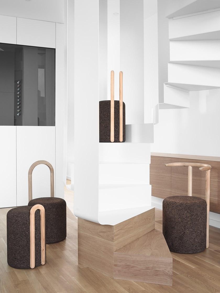 BlackCork Табурет из пробки Omega sun-id-1444718 - Вид №3