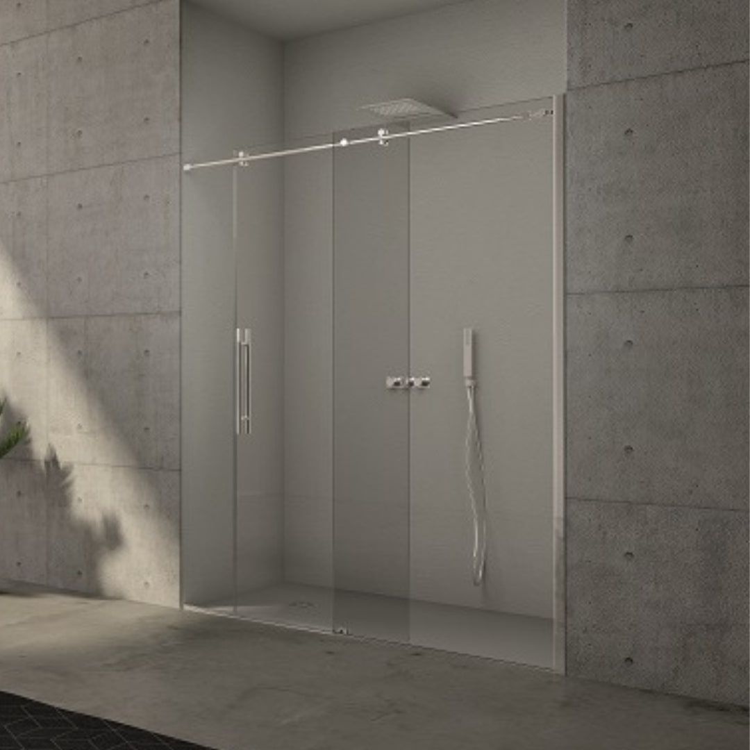 Стальная и стеклянная душевая кабина с раздвижной дверью CSA Box Doccia MARTA ARCH-00150819 - Вид №2