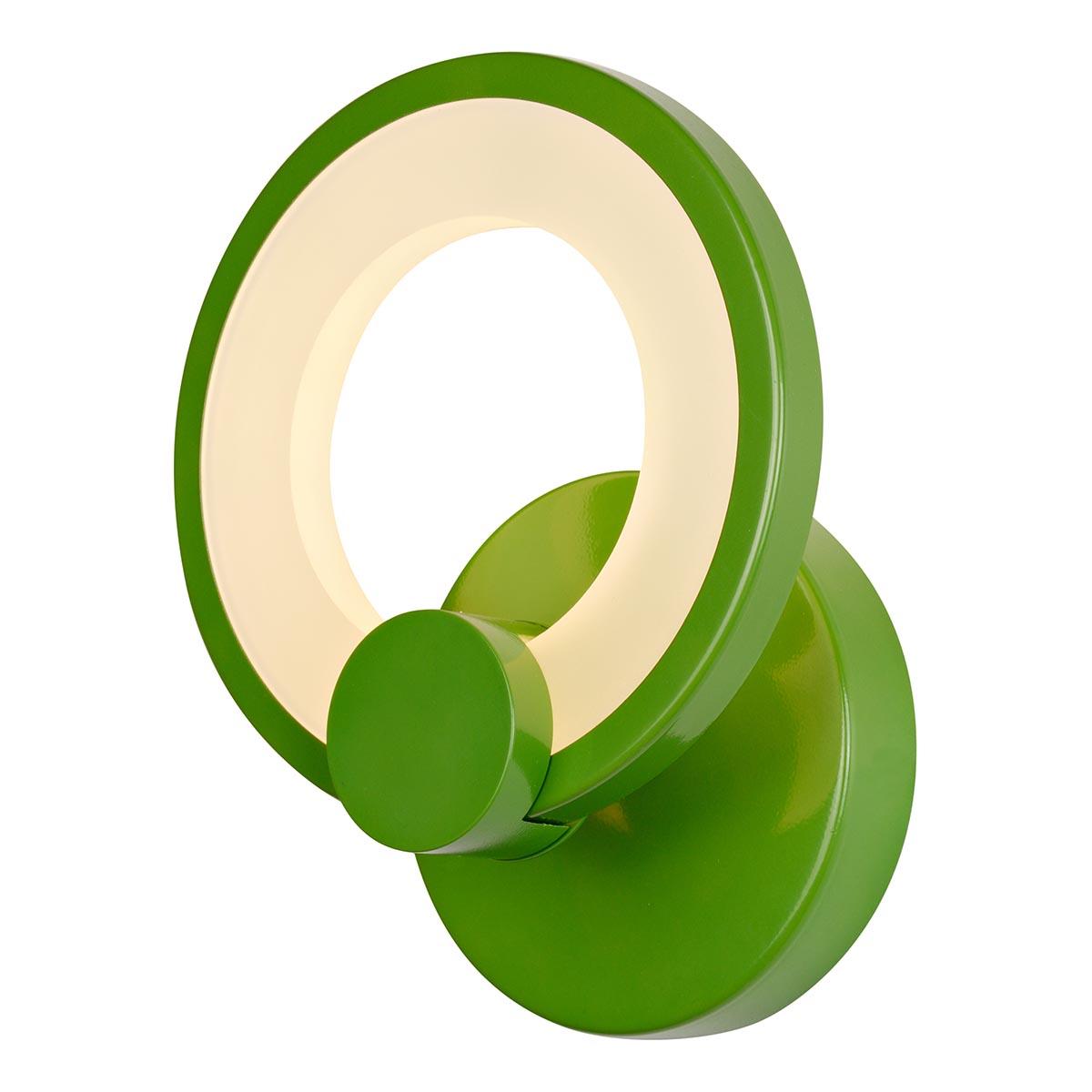 Бра настенное зеленое iLedex Ring Green A001/1 ILEDEX RING 00-3930850 Зеленый - Вид №2