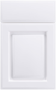 Фасады для кухни Классика Фрезеровка «Шеффилд» Белая лилия №538