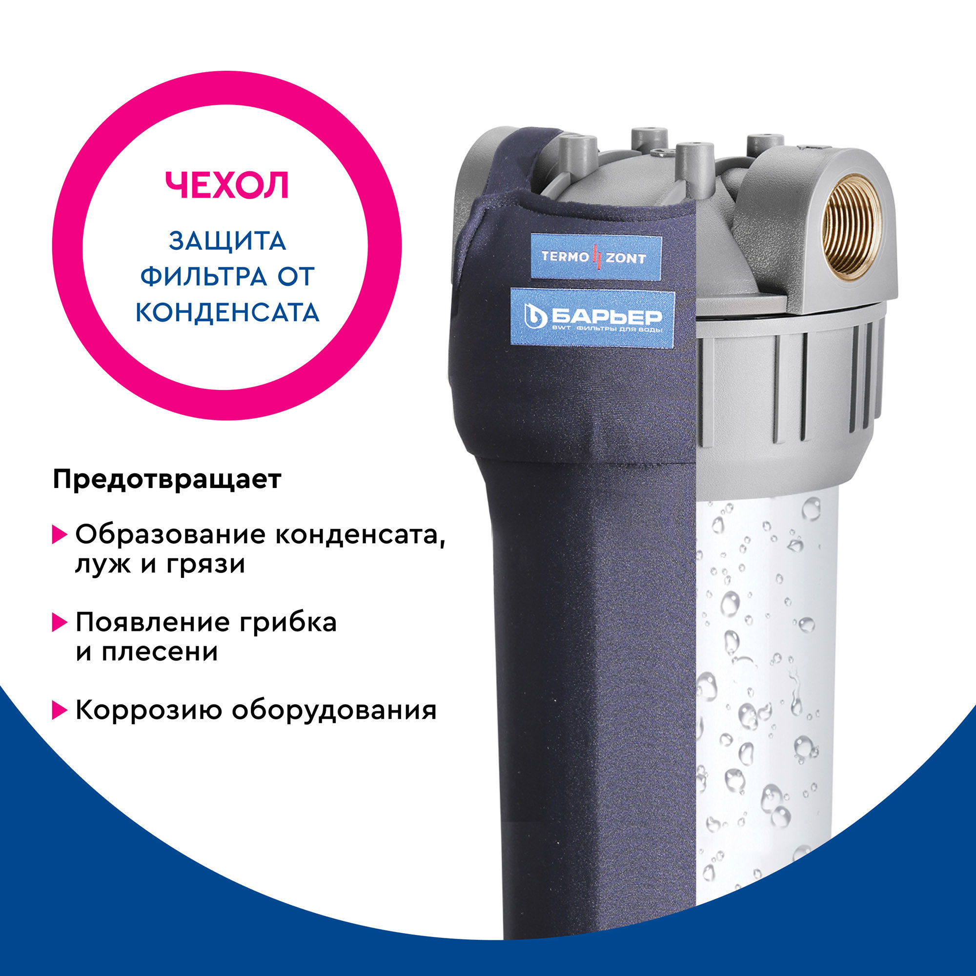 Термочехол Santreyd для фильтра SL10 — защита от конденсата и влаги 89124218 STLM-0078684 - Вид №4