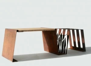 TrackDesign Скамья / велосипедная стойка Corten ™  Sp0512000