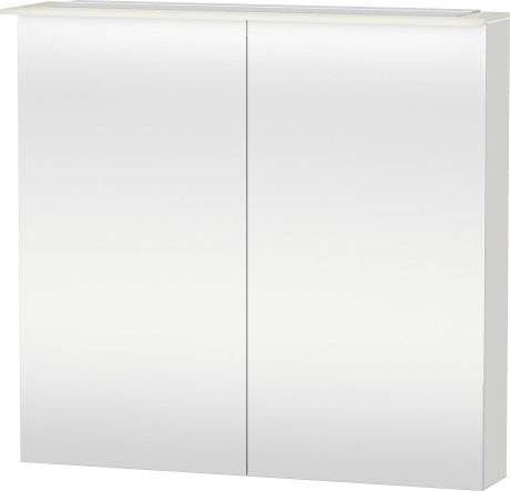 XL759406969 X-Large Зеркальный шкафчик Орех брашированный (натуральный шпон) Duravit - Вид №2