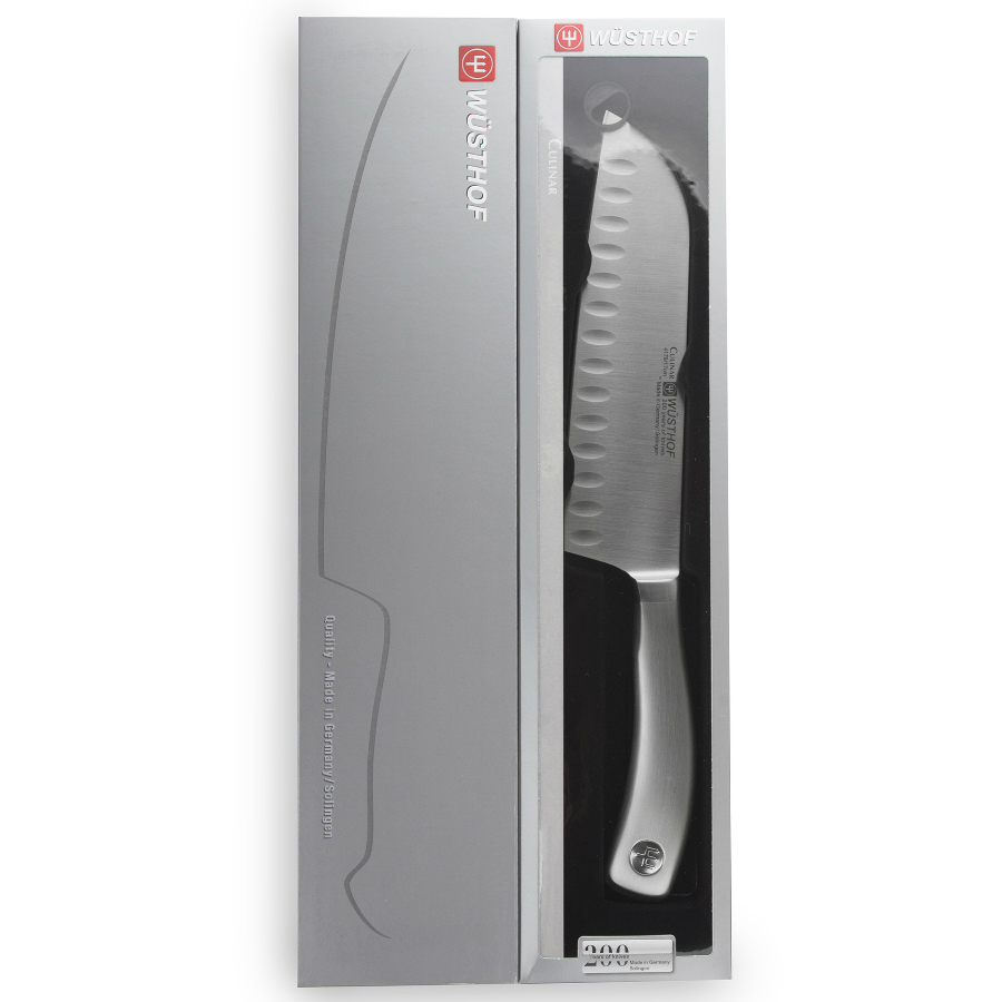 Нож кухонный Сантоку Culinar с углублением на кромке, 17 см WUESTHOF W4179 - Вид №2