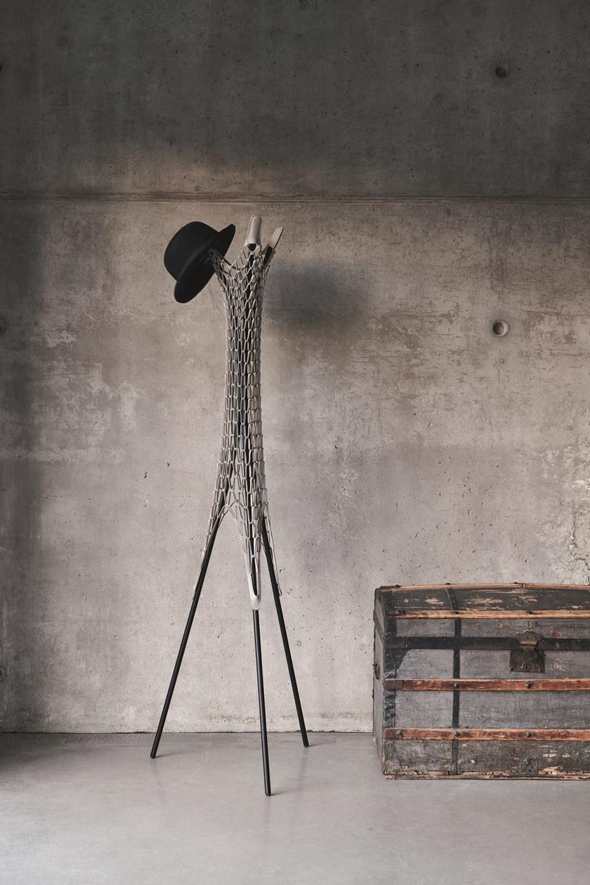 Midj Вешалка для пальто из кожи Guapa sun-id-1406492 - Вид №1