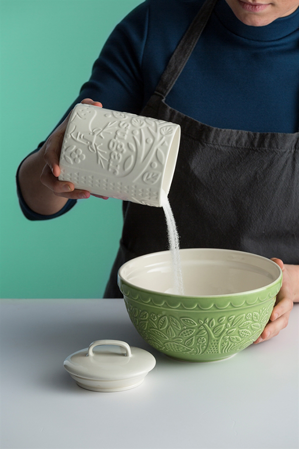 2001.333 Миска для смешивания in the forest, D21 см, 1,2 л, зеленая Mason Cash  - Вид №5