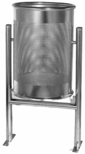 Lazzari Урна для мусора из нержавеющей стали для улицы Barcellona