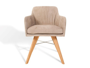 Мягкий стул для ресторана с подлокотниками