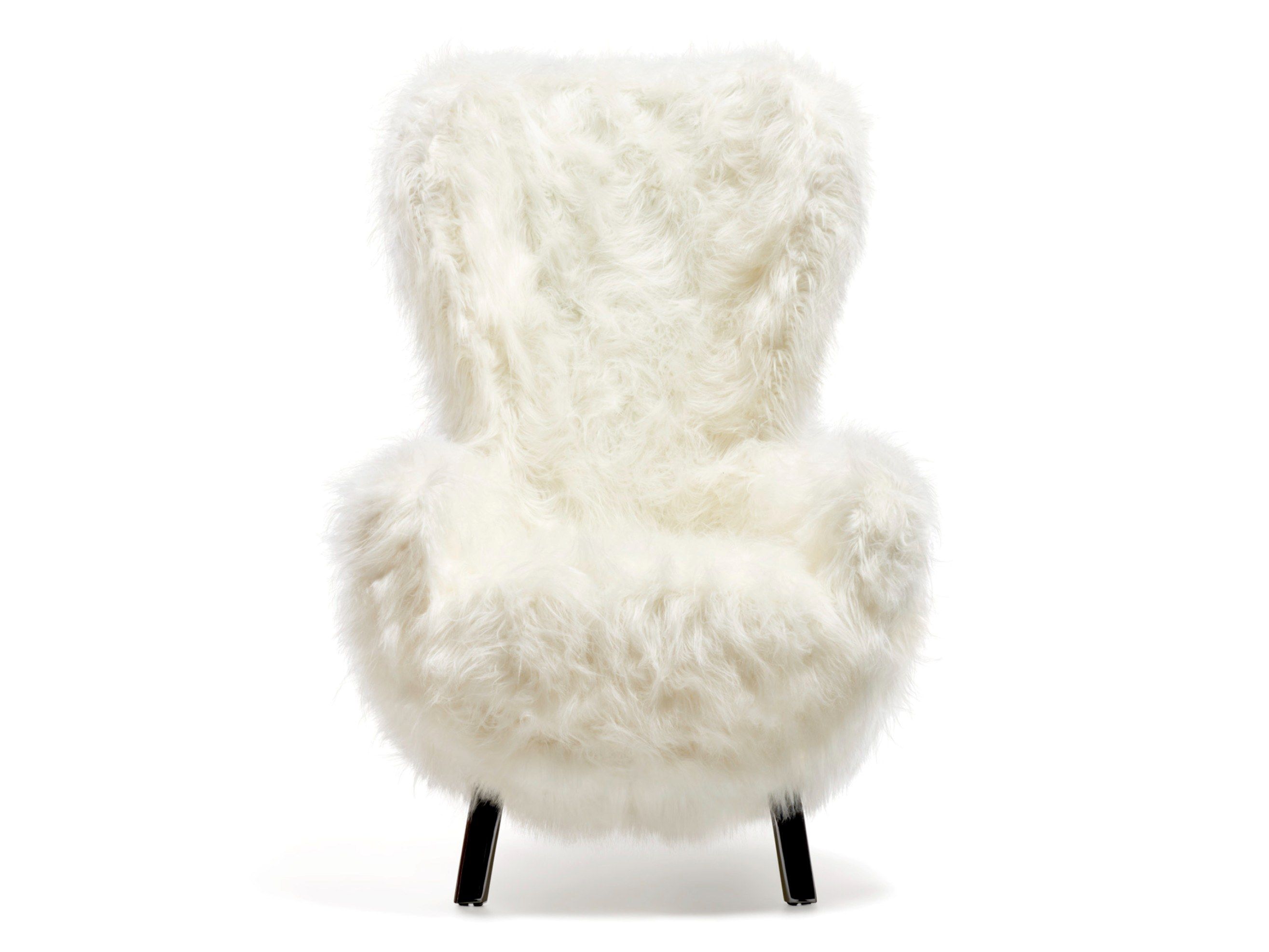 Кресло bergère из искусственного меха с высокой спинкой Opinion Ciatti Guelfo ARCH-00152596 - Вид №5