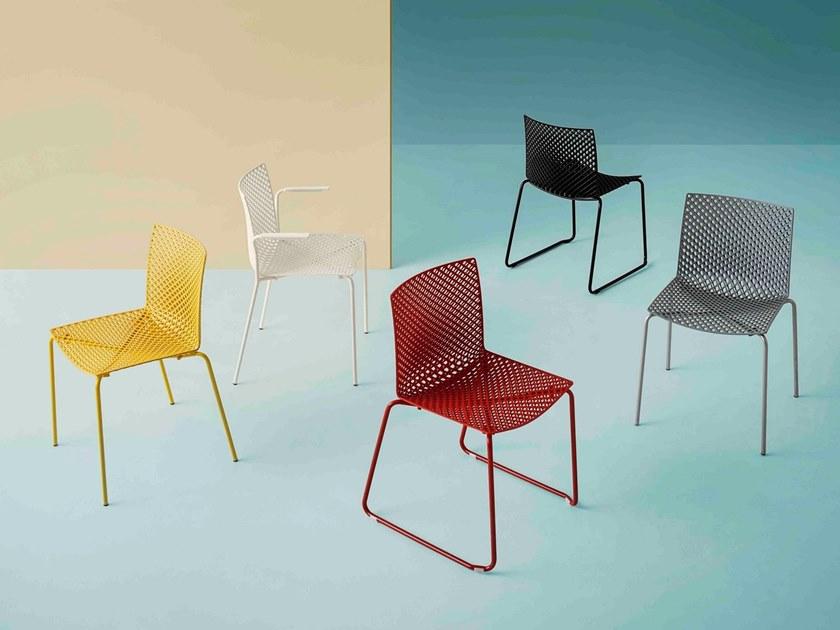 GABER Штабелируемый стул из технополимера Fuller sun-id-1419256 - Вид №5