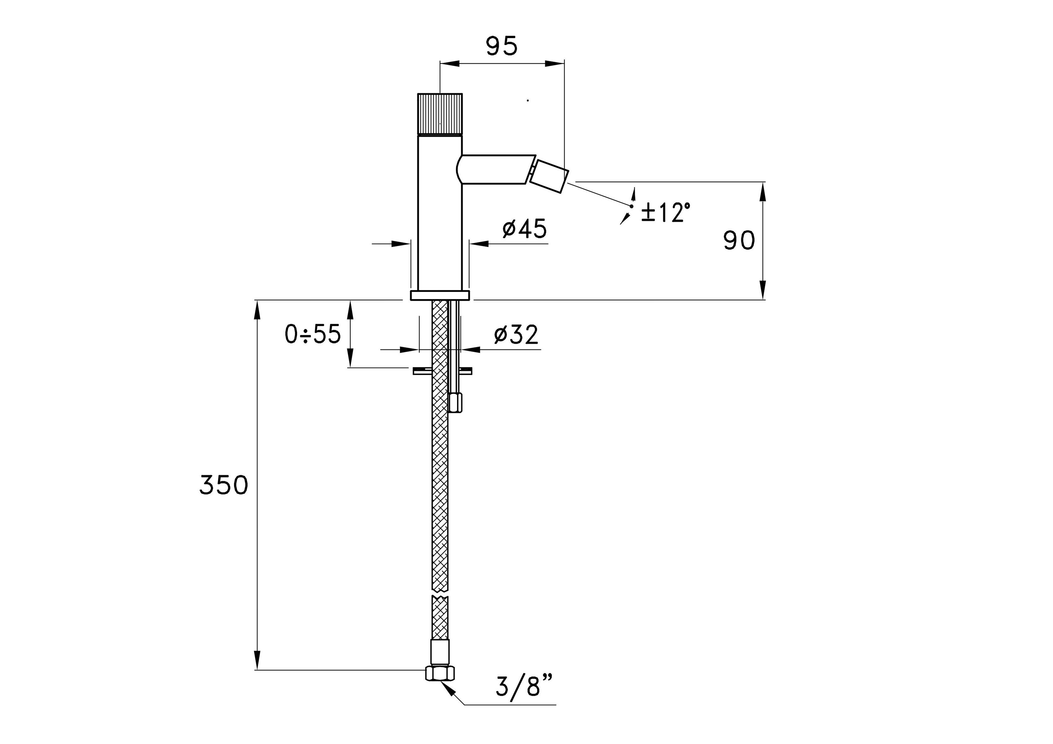 Смеситель для биде RUBINETTERIE STELLA ARCH-00074619 - Вид №1