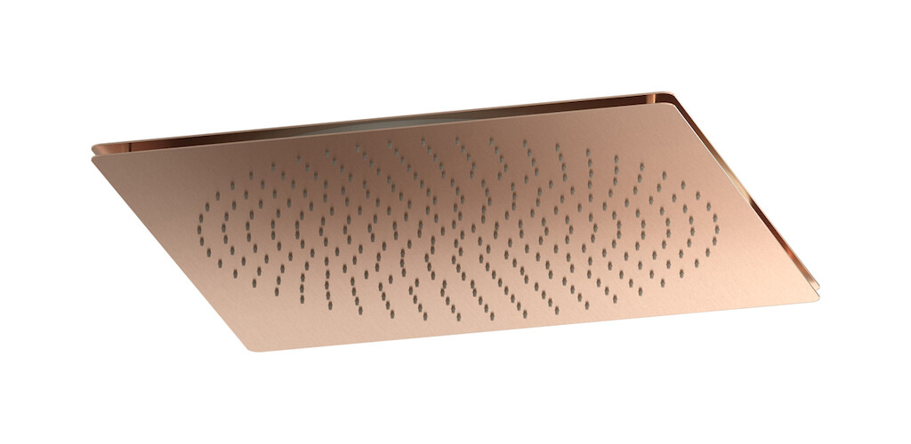 Верхний душ квадратный 500x500 WE ARE IB ma051sr Brushed Rose Gold Monamour 