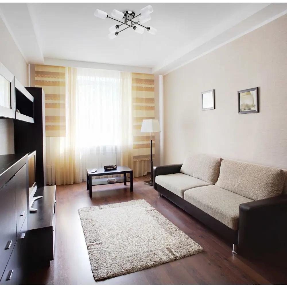 Люстра потолочная «Олимпия», 8 ламп, 24 м², цвет чёрный DEMARKT STLM-2037455 - Вид №6