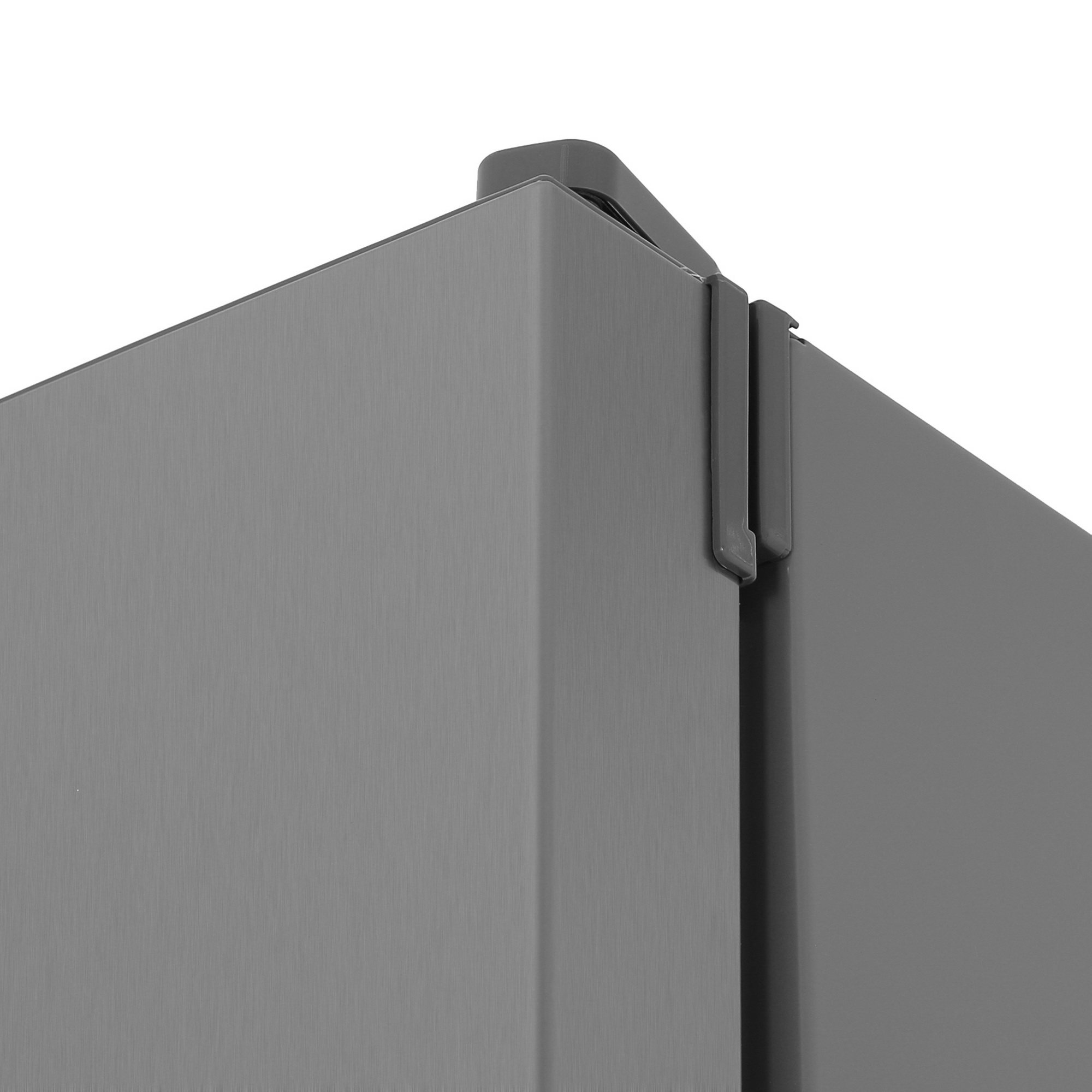 9027544 Холодильник с морозильником   Hotpoint HT 5200 MX серый STDN-0073893 - Вид №7