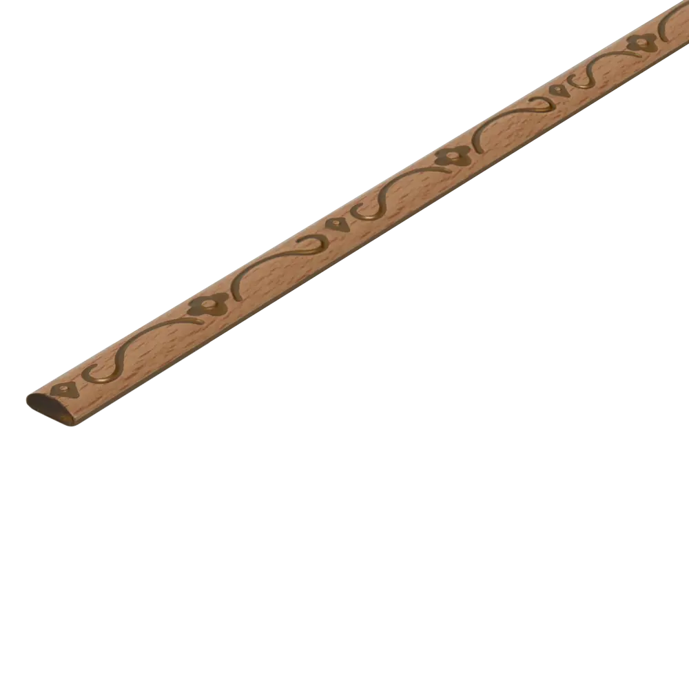 Профиль 2000 мм 19ШК цвет бук/матовое золото ELIKOR STLM-2048818