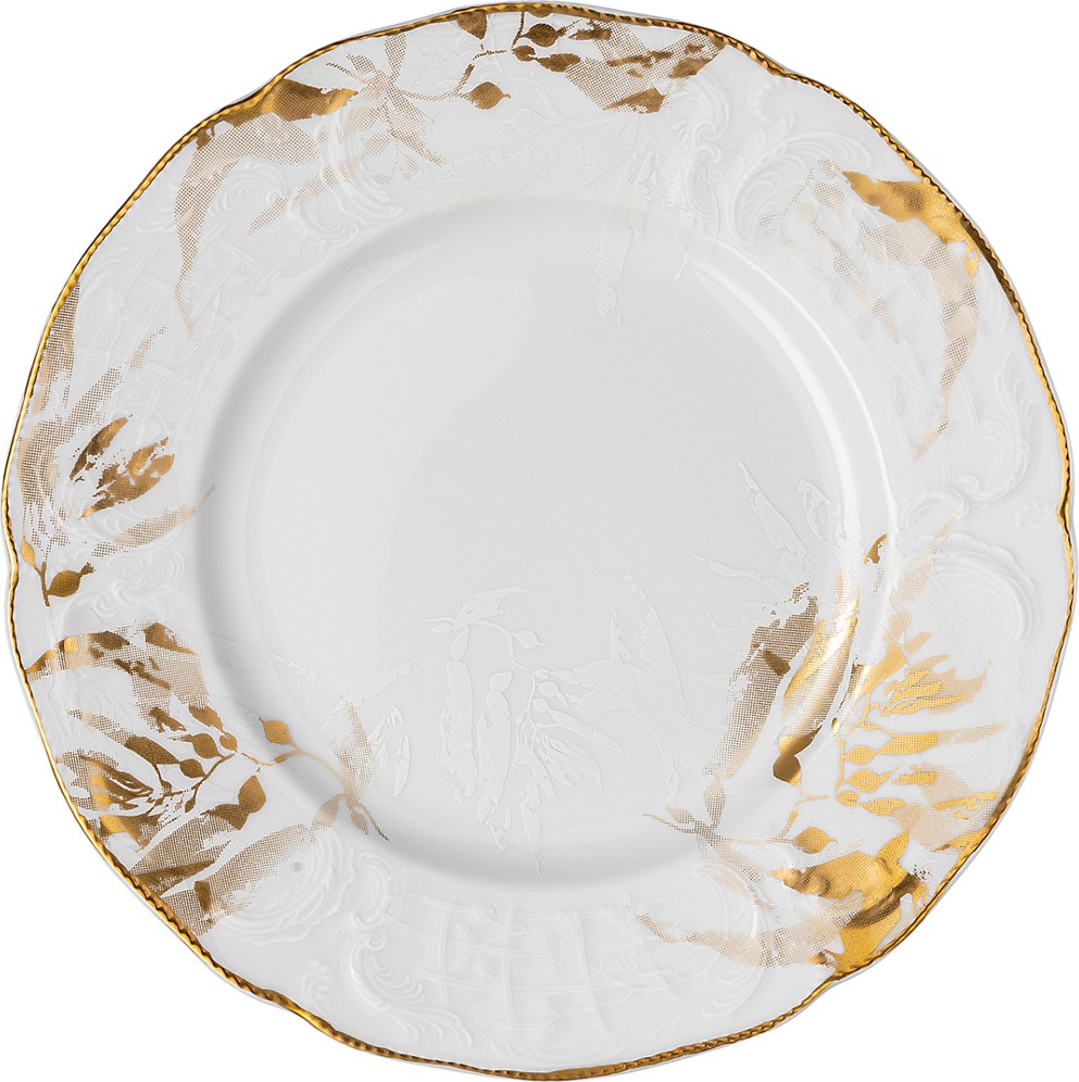 10660743 Rosenthal Тарелка обеденная Rosenthal Мидас 26см, фарфор Фарфор 