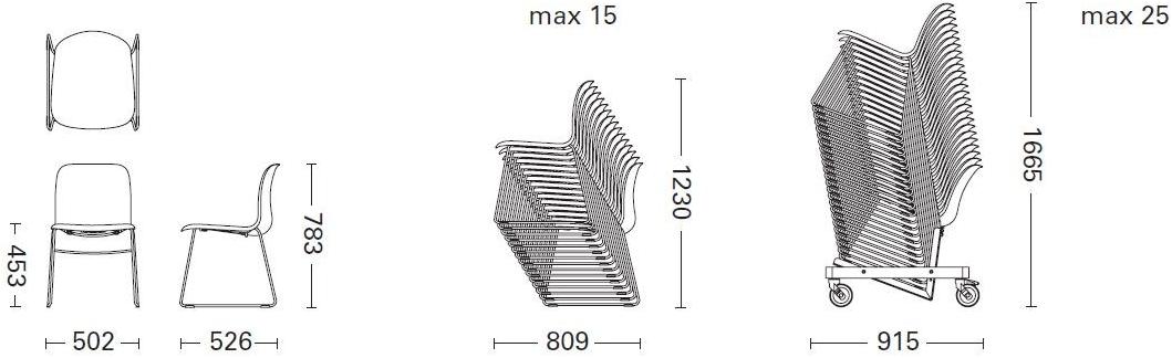 Howe Санный стул Sixe sun-id-1463056 - Вид №4