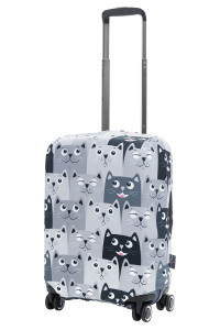 ECO Все любят котиков S Чехол для чемодана малый Fancy Armor ECO