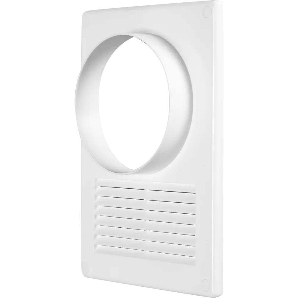 Решетка вентиляционная с фланцем Awenta T-98, 165х235 мм, цвет белый STLM-2063600