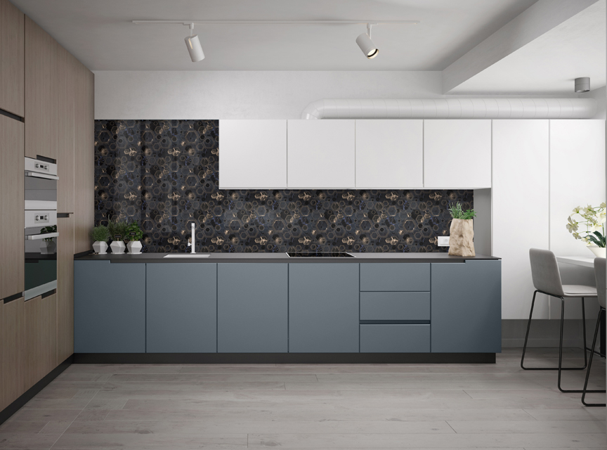 Стеновые панели - Гексагон планет LIGRON LIST138 2255 - Вид №5