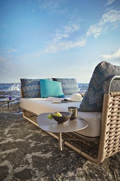 Roberti Мягкая садовая кушетка Portofino 9765 - Вид №6