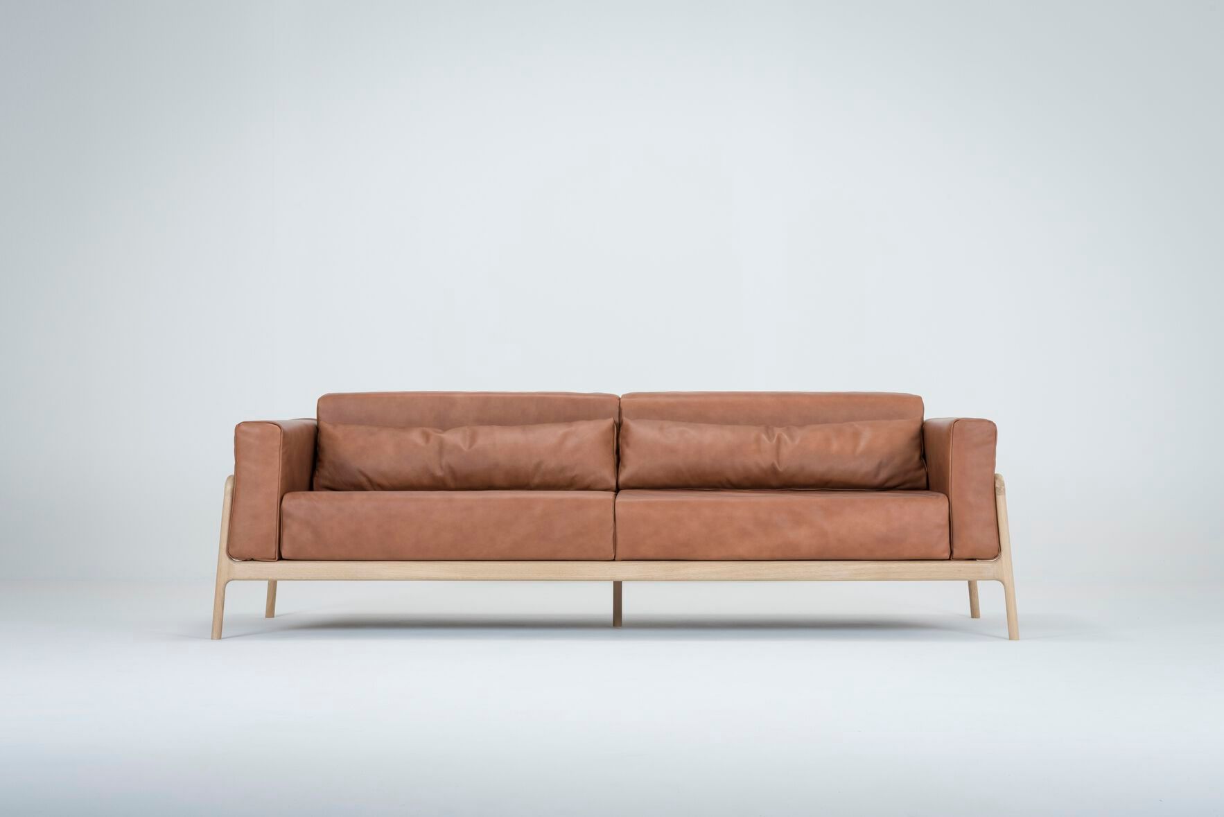 3-местный кожаный диван Gazzda Fawn ARCH-00074385 - Вид №2